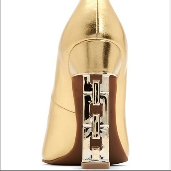 Katy Perry Suzzie Gold Pumps - Picture 3 of 10
